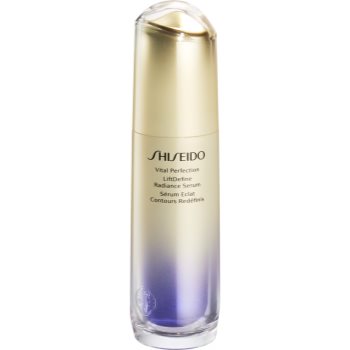 Shiseido Vital Perfection Liftdefine Radiance Serum ser pentru fermitate pentru un aspect intinerit